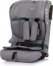 Autostol i-Size 76–150 cm med Isofix CHIPOLINO Lux X – Granit