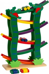 Træ racerbane krokodille small foot