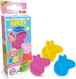 Inkee brusende badebomber PEPPA PIG mini pakke