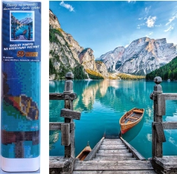 Diamantmaleri Bjergsø 30x40cm