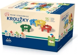 Første byggesæt Ringe – 96 dele i æske