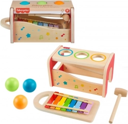 Fisher-Price træmusiklegetøj – bækkener