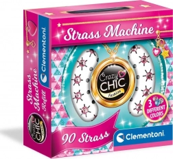 Clementoni Crazy Chic erstatningssæt strass-sten 90 stk