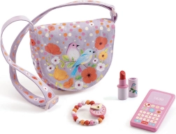 DJECO håndtaske med tilbehør Blomster