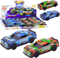 Racerbil med friktionsdrev lys lyde