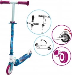 Sammenklappelig børneløbehjul DISNEY FROZEN med justerbart styr – beskadiget emballage