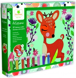 Artissimo - glitr-sandkunst skovdyr