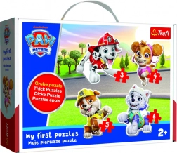 Børnepuslespil til de mindste – søde hunde (PAW PATROL)