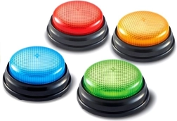 Sæt med summer 4 lys Lys Lyd 4 farver