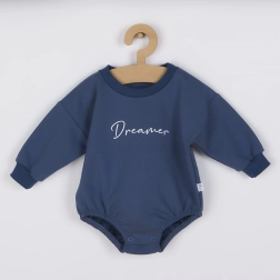 Baby body i joggingstof baggy Koala Dreamer blå
