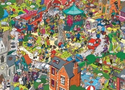 EUROGRAPHICS puslespil Hvad kan gå galt? XL 500 brikker