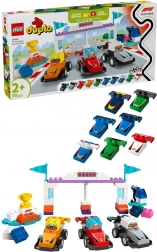 LEGO® DUPLO® 10445 Formel 1-racerbiler og teamkørere