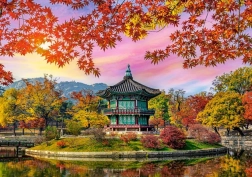 Puzzle Gyeongbokgung Palads, Sydkorea 500 brikker