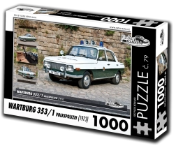 Puzzle RETRO-AUTA Wartburg 353 Volkspolizei 1000 brikker