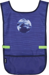 Forklæde-poncho OXY Sherpy Blue til billedkunst og kreative aktiviteter