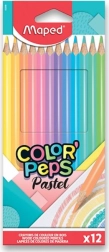 Farveblyanter MAPED Color'Peps Pastel 12 stk