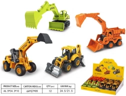 Byggemaskiner med svinghjul 20 cm