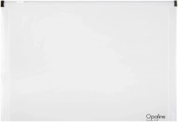 A5 lynlåsmappe, klar Opaline