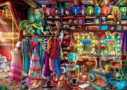 Ravensburger puslespil Bag kulisserne 1000 brikker