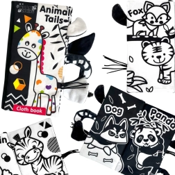 Woopie baby kontrast stof sanselig bog til babyer