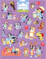 Klistermærker BLUEY – store klistermærker til børn