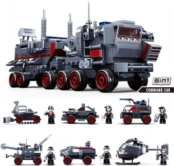 Sluban Space War kommandokøretøj – selvstændig del af byggesættet