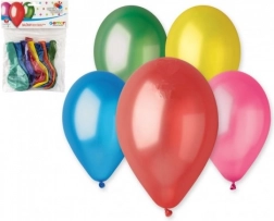 Oppustelige balloner 10 cm - 10 stk, karneval