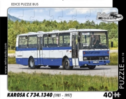 Puslespil bus Karosa C 734 – 40 brikker