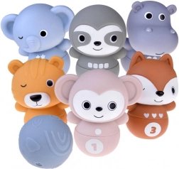 Børnespil Bowling med Zoo-dyr