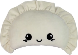 Plys pierogi 60 cm i cremefarve