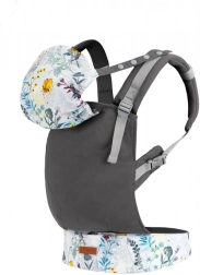 Ergonomisk bæresele MoMi COLLET – Blomstret