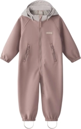 Leokid softshellheldragt Lilo Ash rose størrelse 80