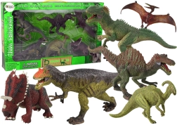 Sæt med dinosaurer - 6 store figurer