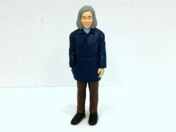 Figur af mand i jakke 12,6 cm