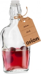 Glasflaske med clips 180 ml