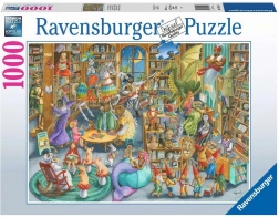 2D Puslespil 1000 Ravensburger Nord i biblioteket