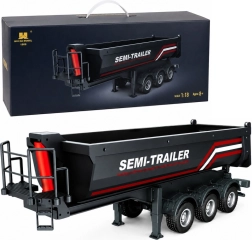 Huina fjernstyret tippetrailer til Scania 1501 1:18 - 1 stk.