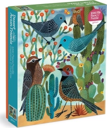 Galison puslespil Ørkenens fuglevenner 1000 brikker