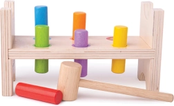 Bigjigs Baby træhammerbænk