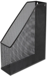 Metal vægmonteret katalogholder CONCORDE, sort