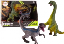 Sæt med dinosaurfigurer – brachiosaurus og velociraptor (2 stk.)