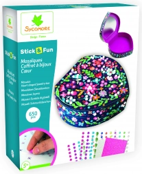 Stick & Fun - smykkeskrin hjerteform