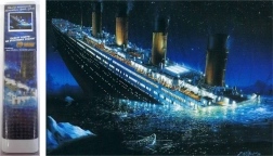 Diamantmaling Titanic 30 × 40 cm