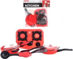 Sæt børneservice til legekøkken i pose