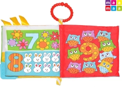 Stofbog til babyer 15 × 15 cm