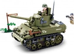 Sluban Army WW2 lille allieret tank – byggesæt