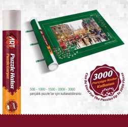 ART PUZZLE Rullebar puslespilsmåtte 170x100 cm (op til 3000 brikker)