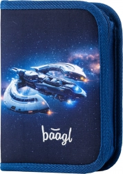 Skole penalhus en-lags Rumskib