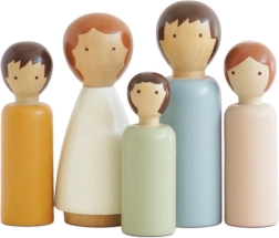 Le Toy Van træfamilie til dukkehus