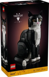 LEGO Ideas sort-hvid kat byggesæt